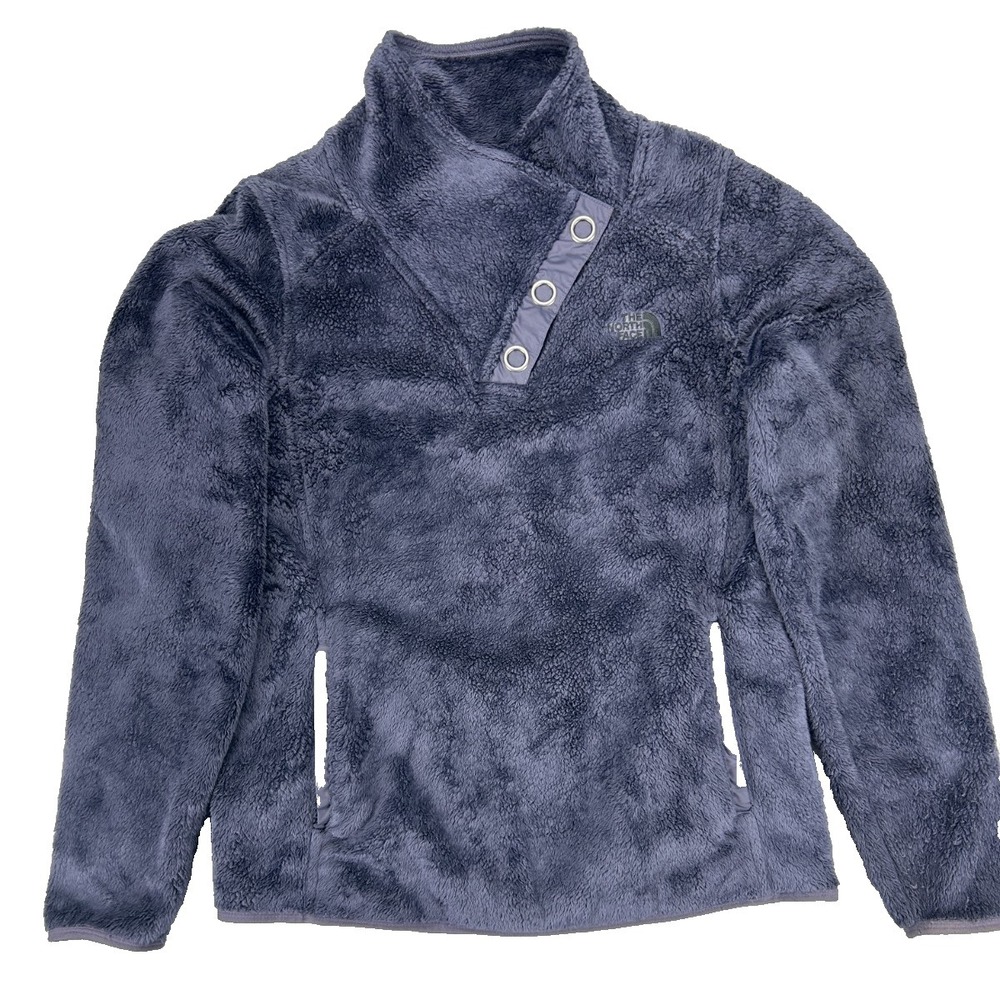 The North Face Pullover Medium Women's Fuzzy‎ Outdoor Casual Hiking Pockets - Picture 14 of 15